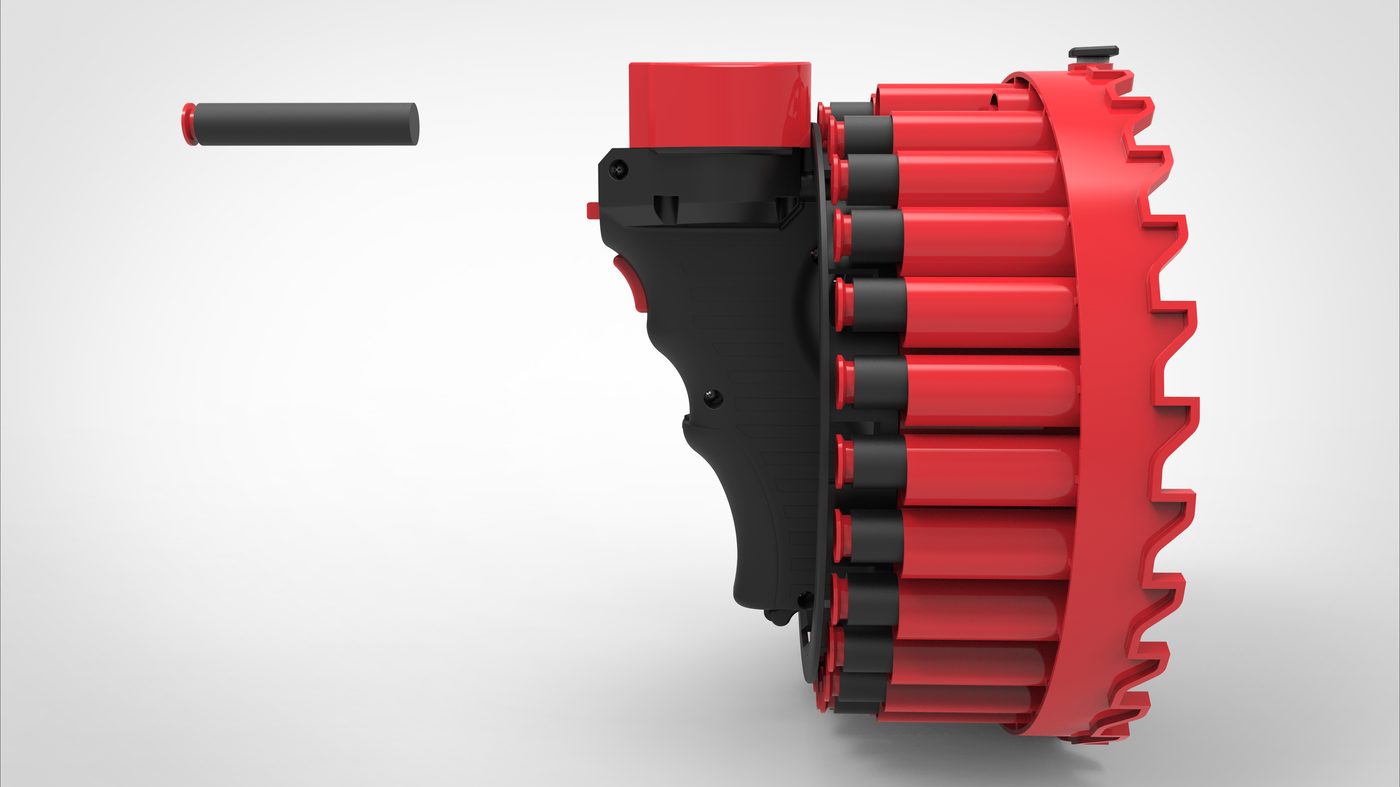 D-DART automatic dart blaster — project photo 4