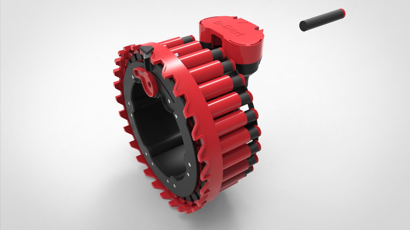 D-DART — the automatic dart blaster