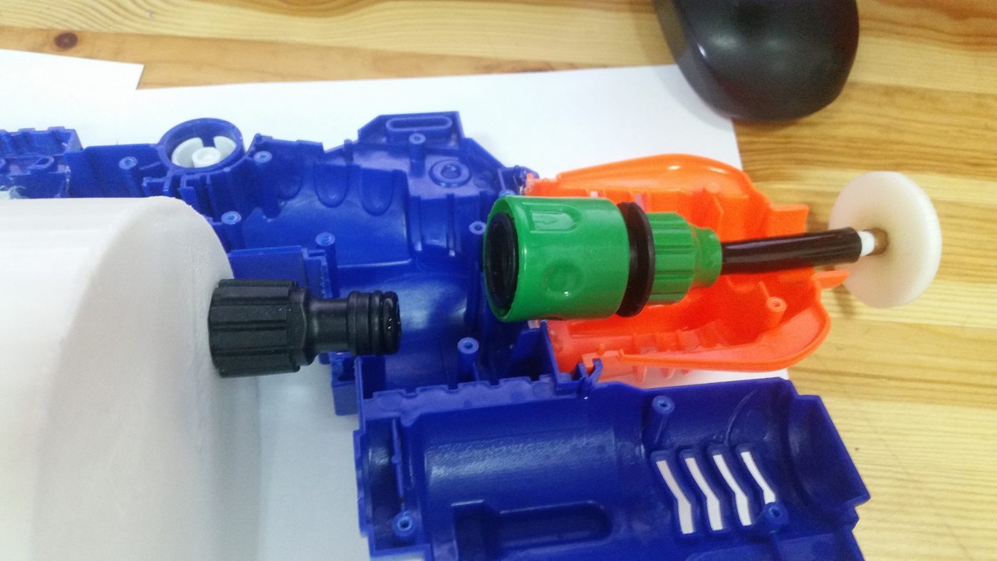 Electric water gun — project photo 1