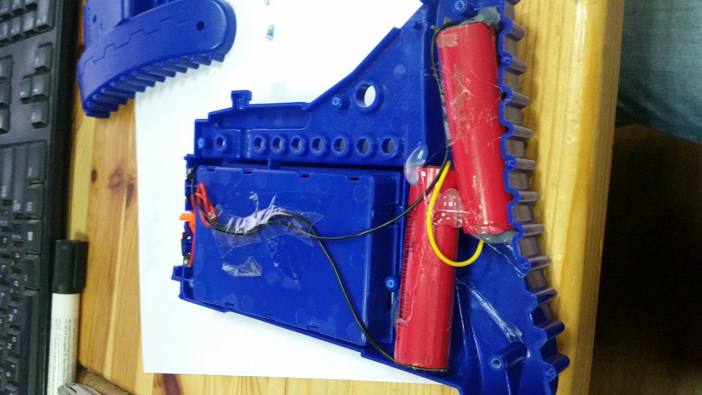 Electric water gun — project photo 5