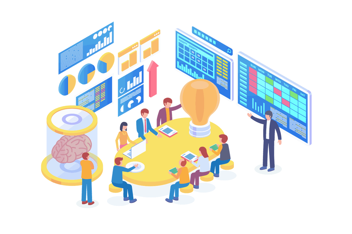 Consultation and brainstorming meeting