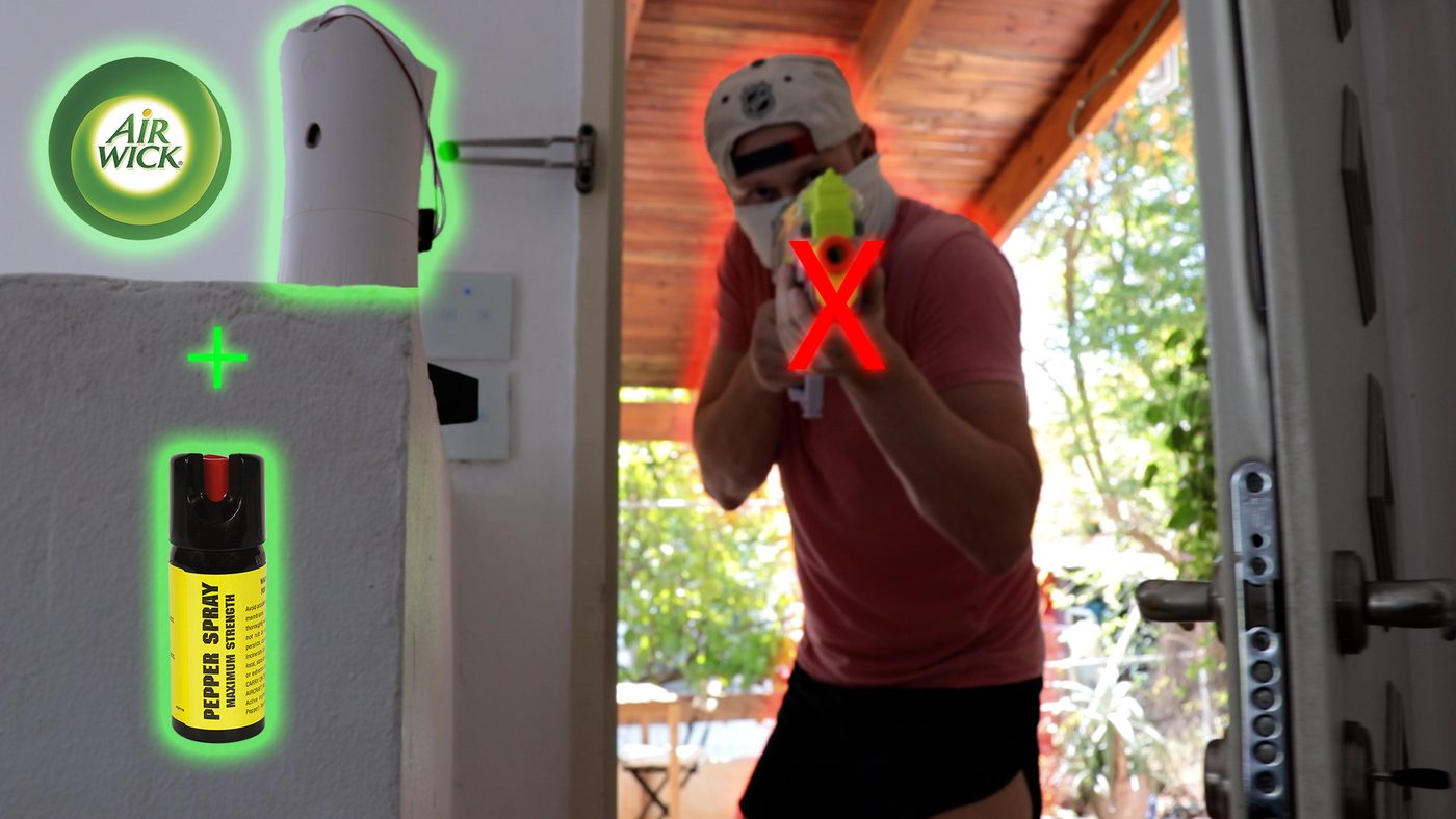DIY home defense device designed for self-assembly