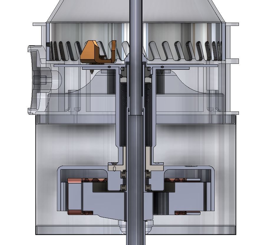 Sink grinding and rinse system with rotating spray head