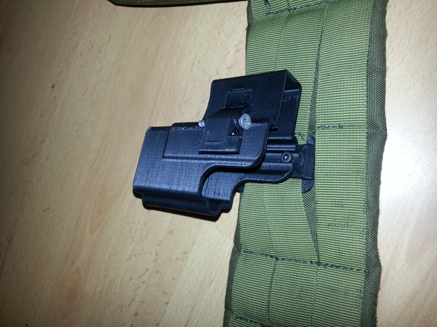 Smart gun holster — project photo 2