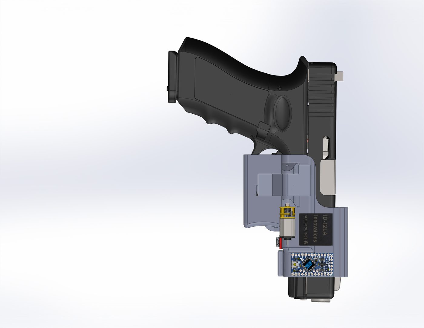 Smart gun holster — project photo 6