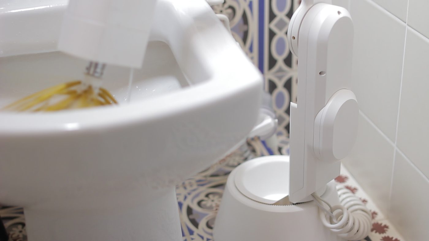 Automatic toilet cleaner — project photo 3